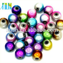 alibaba lager preiswerte preis acryl runde mehrfarbige wunder perlen